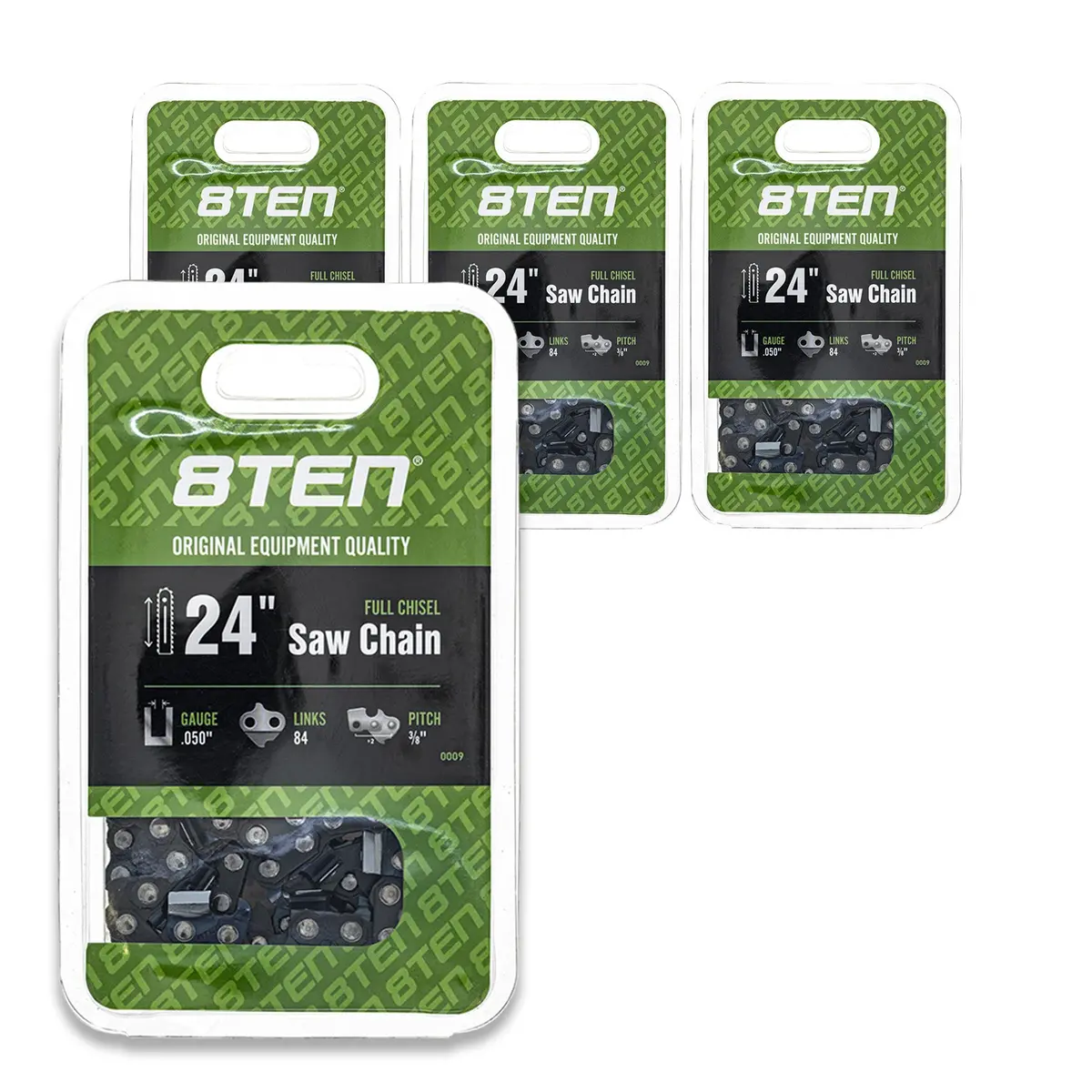 Chainsaw Chain 24 Inch .050 3/8 84Dl For Husqvarna Jonsered Poulan 501842584 72Lpx84cq 591119484 | 4-Pack 1