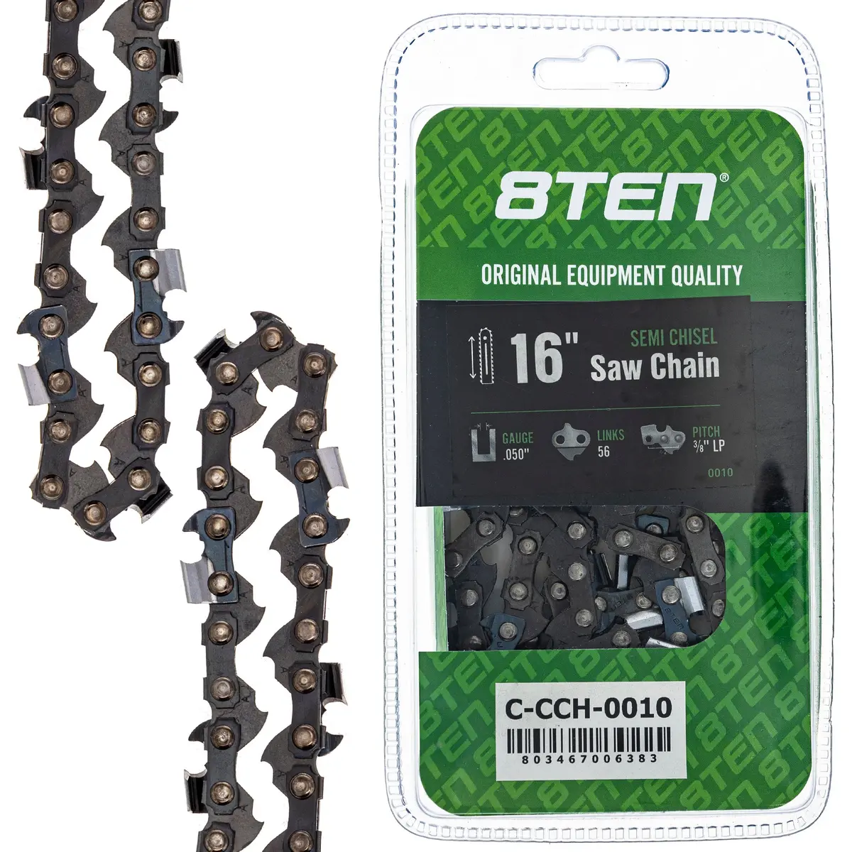 Chainsaw Chain 16 Inch .050 3/8 56Dl For Husqvarna 576936556 501847056 585422156 608100179 608100128 1