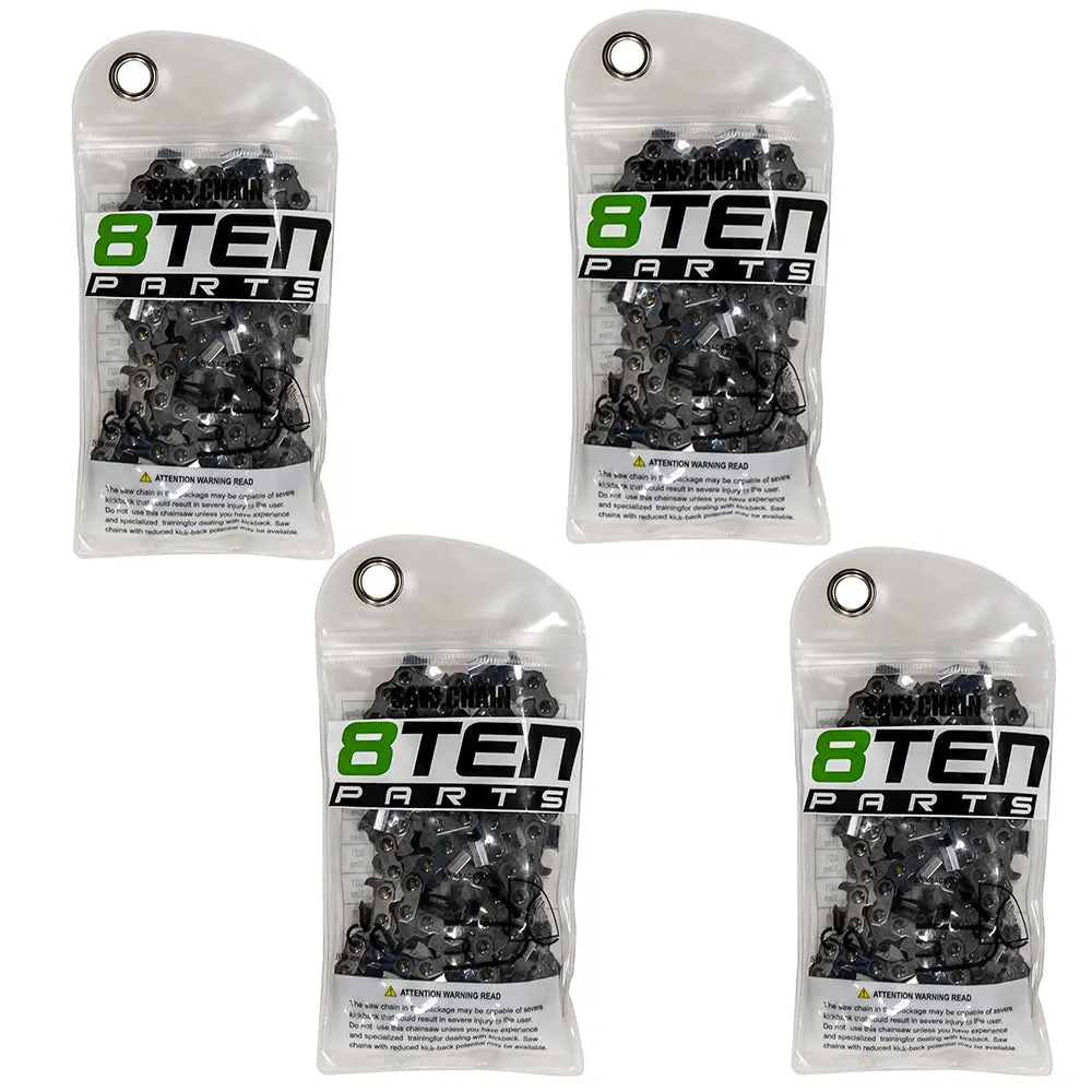 Chainsaw Chain 16 Inch .050 3/8 56Dl For Husqvarna 501847056 585422156 608100179 591106056 501846956 | 4-Pack 1
