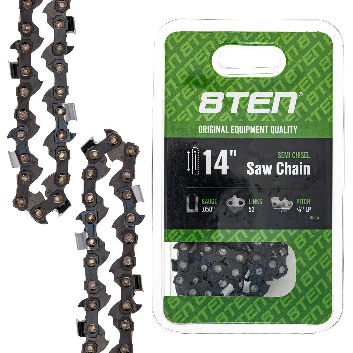 Chainsaw Chain 14 Inch .050 3/8 52Dl For Husqvarna 576936552 501847052 585422152 608100256 608100129 1