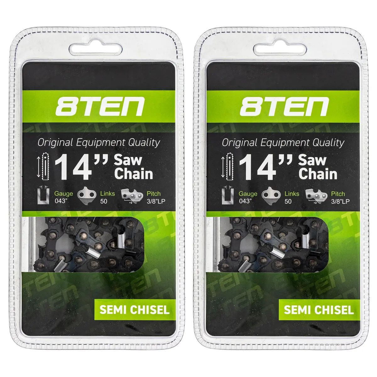 Chainsaw Chain 14 Inch .043 3/8 Lp 50Dl For Stihl Homelite 61Pmm350e H3850 61Pmm350 36100050050 | 2-Pack 1