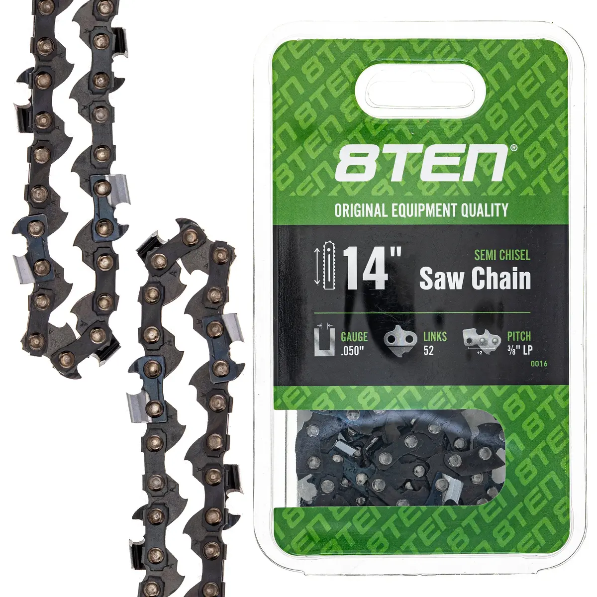 Chainsaw Chain 14 Inch .050 3/8 Lp 52Dl For Poulan Husqvarna Echo 901212001 1
