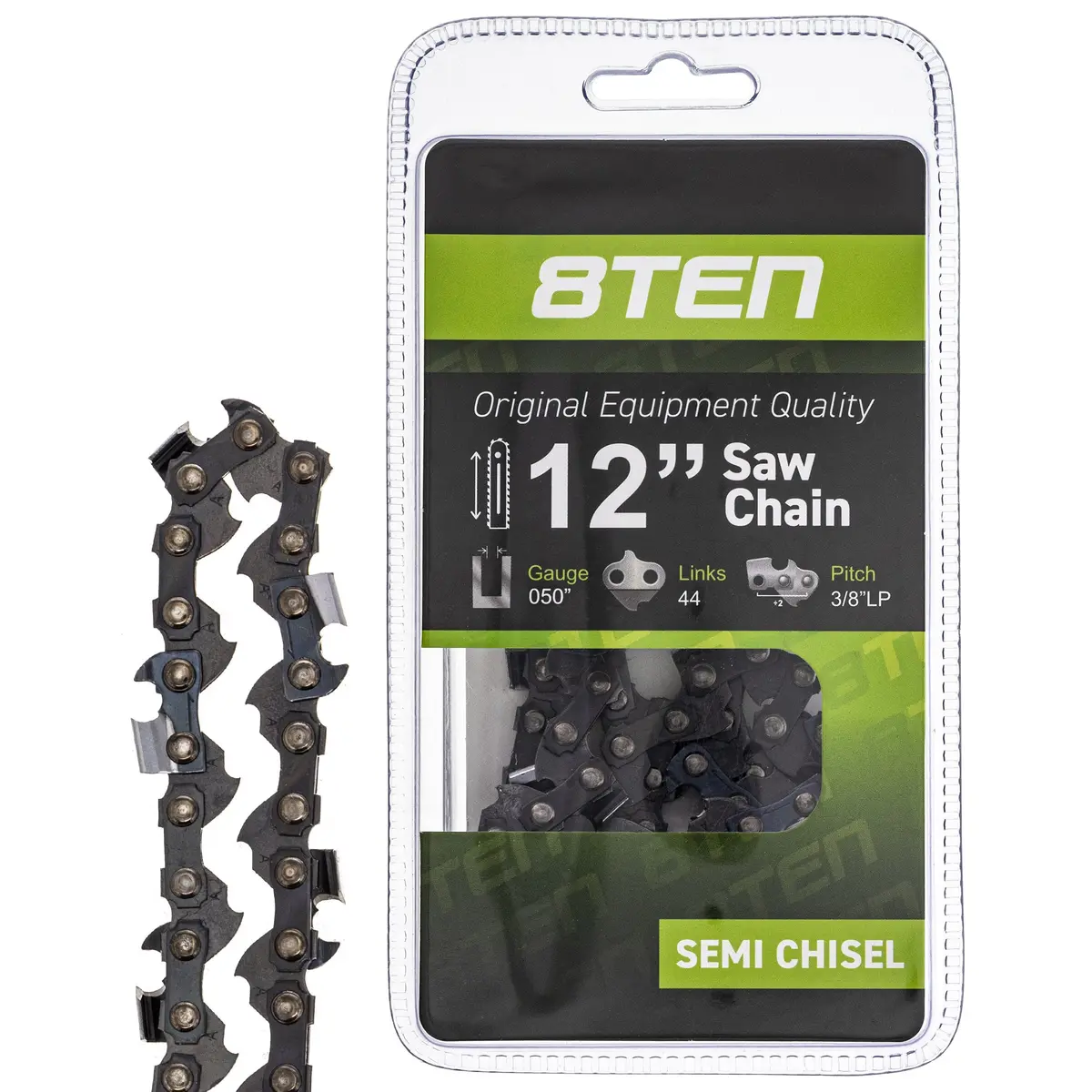 Chainsaw Chain 12 Inch .050 3/8 44Dl For Echo Husqvarna Redmax 91Vxl44cq 501847044 585422144 S93g44 1