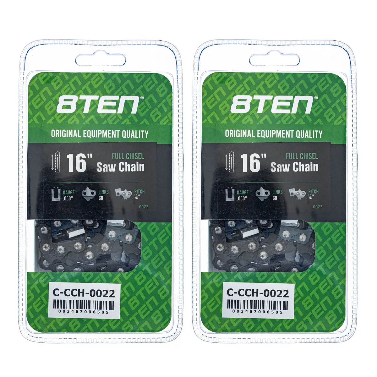 Chainsaw Chain 16 Inch .050 3/8 60Dl For Stihl Solo Homelite 501842660 608100029 591129960 | 2-Pack 1