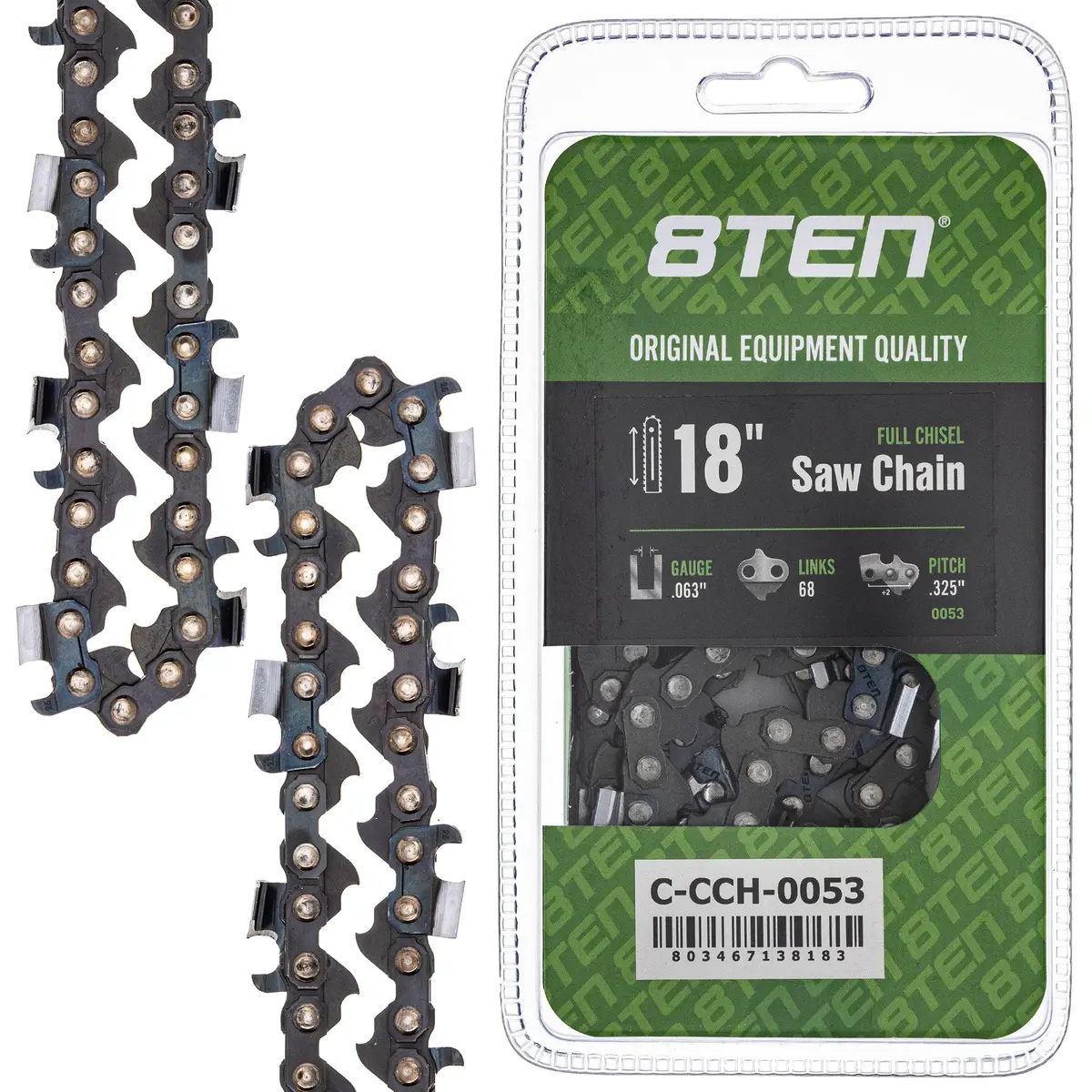 Chainsaw Chain 18 Inch .063 .325 68Dl For Stihl Homelite 26Rm368 22Bpx068g 22Lpx068g 36390050068 1