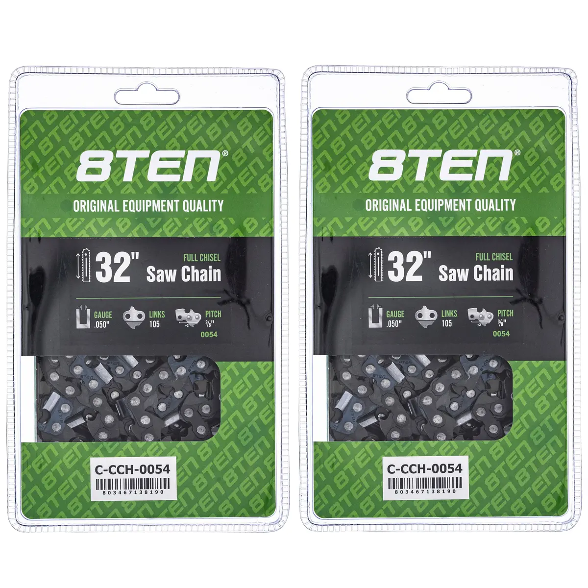 Chainsaw Chain 32 Inch .050 3/8 105Dl For Dolmar Echo 72Exj105g 72Lpx105g 72Lpx105cq 33Rs3105e | 2-Pack 1