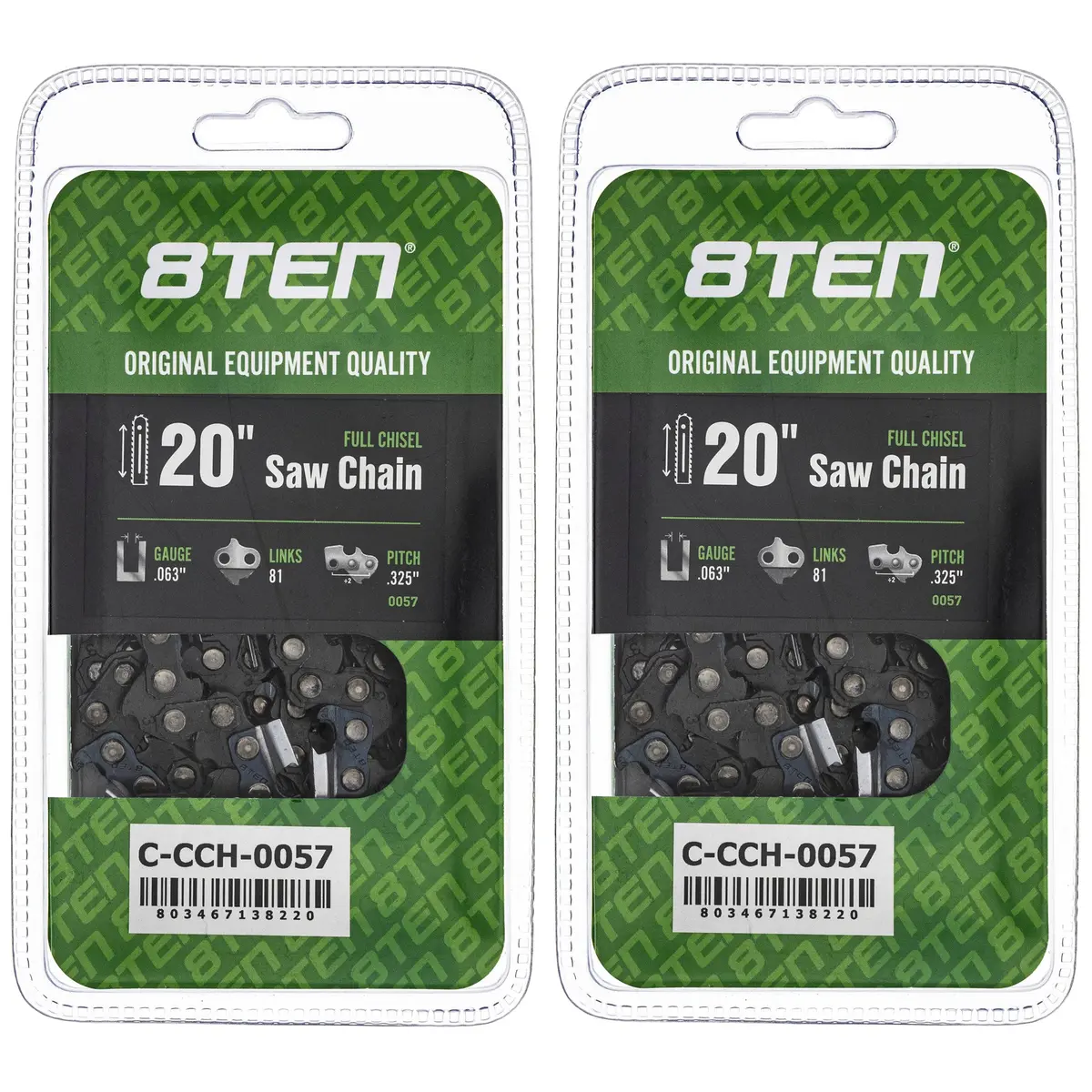 Chainsaw Chain 20 Inch .063 .325 81Dl For Husqvarna 22Bpx081g 22Lpx081g 26Rm381 26Rsc81 22Lgx081g | 2-Pack 1