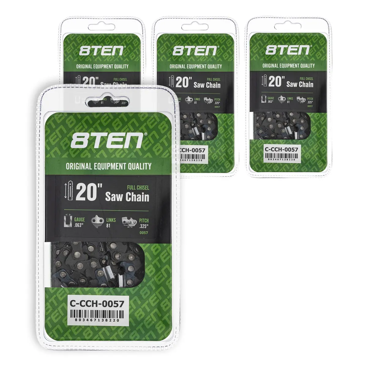 Chainsaw Chain 20 Inch .063 .325 81Dl For Husqvarna 22Bpx081g 22Lpx081g 26Rm381 26Rsc81 22Lgx081g | 4-Pack 1