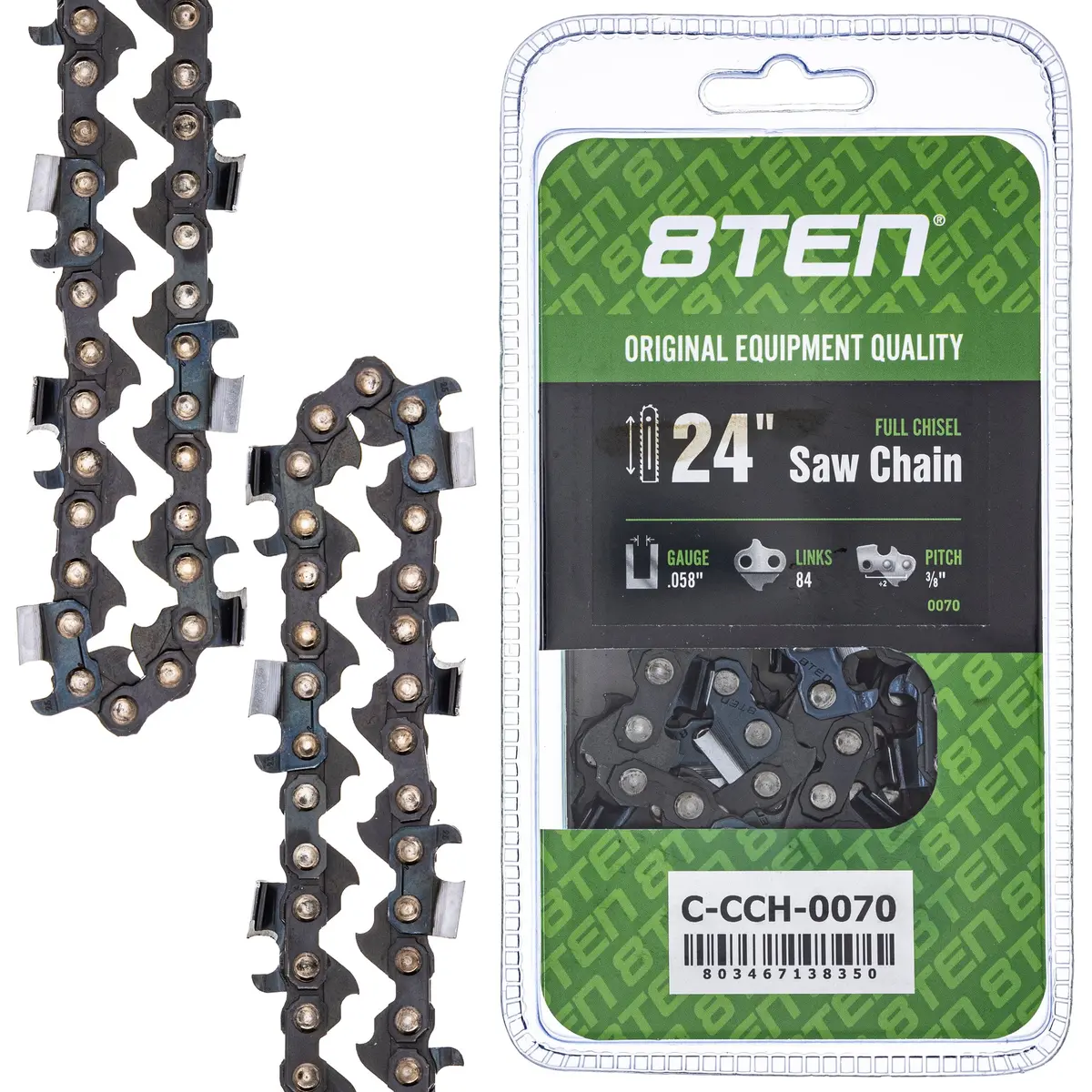 Chainsaw Chain 24 Inch .058 3/8 84Dl For Dolmar Husqvarna 501842884 73Jgx084g 581626984 501841484 1