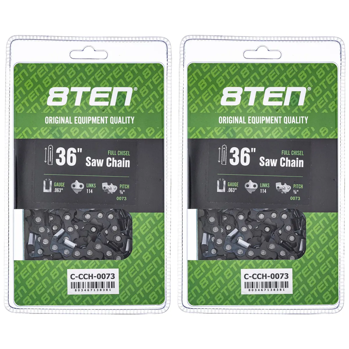 Chainsaw Chain 36 Inch .063 3/8 114Dl For Stihl Solo Homelite 75Rd114g 75Exj114g H50s114 75Exj114 | 2-Pack 1
