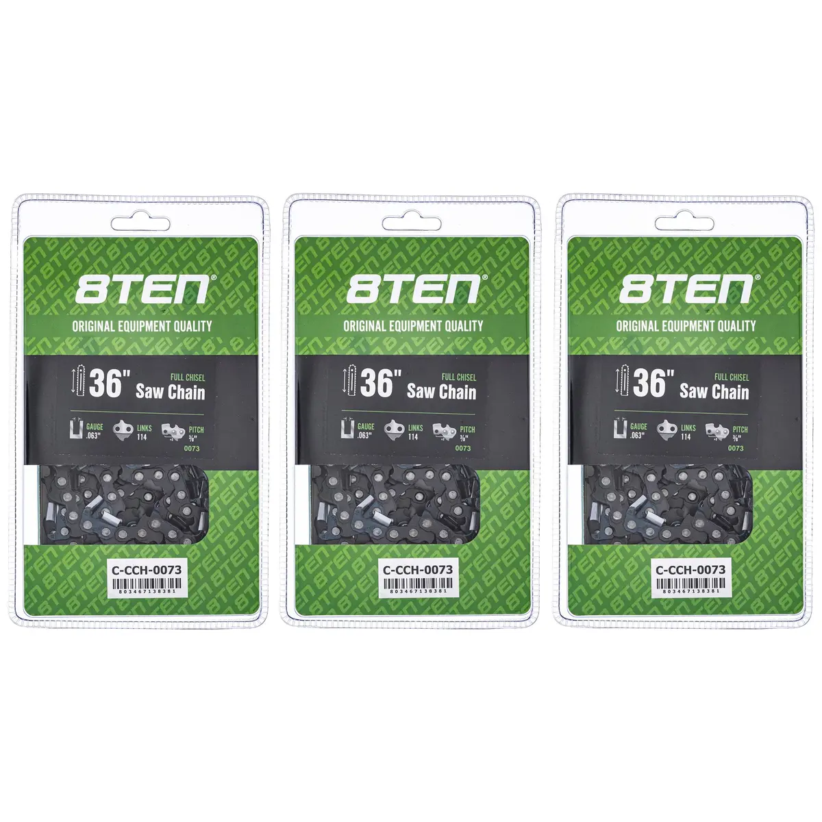 Chainsaw Chain 36 Inch .063 3/8 114Dl For Stihl Solo Homelite 75Rd114g 75Exj114g H50s114 75Exj114 | 3-Pack 1