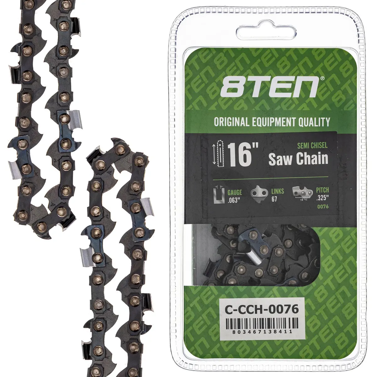 Chainsaw Chain 16 Inch .063 .325 67Dl For Stihl Solo Homelite 22Lpx067g 22Bpx067g 22Lgx067g 1