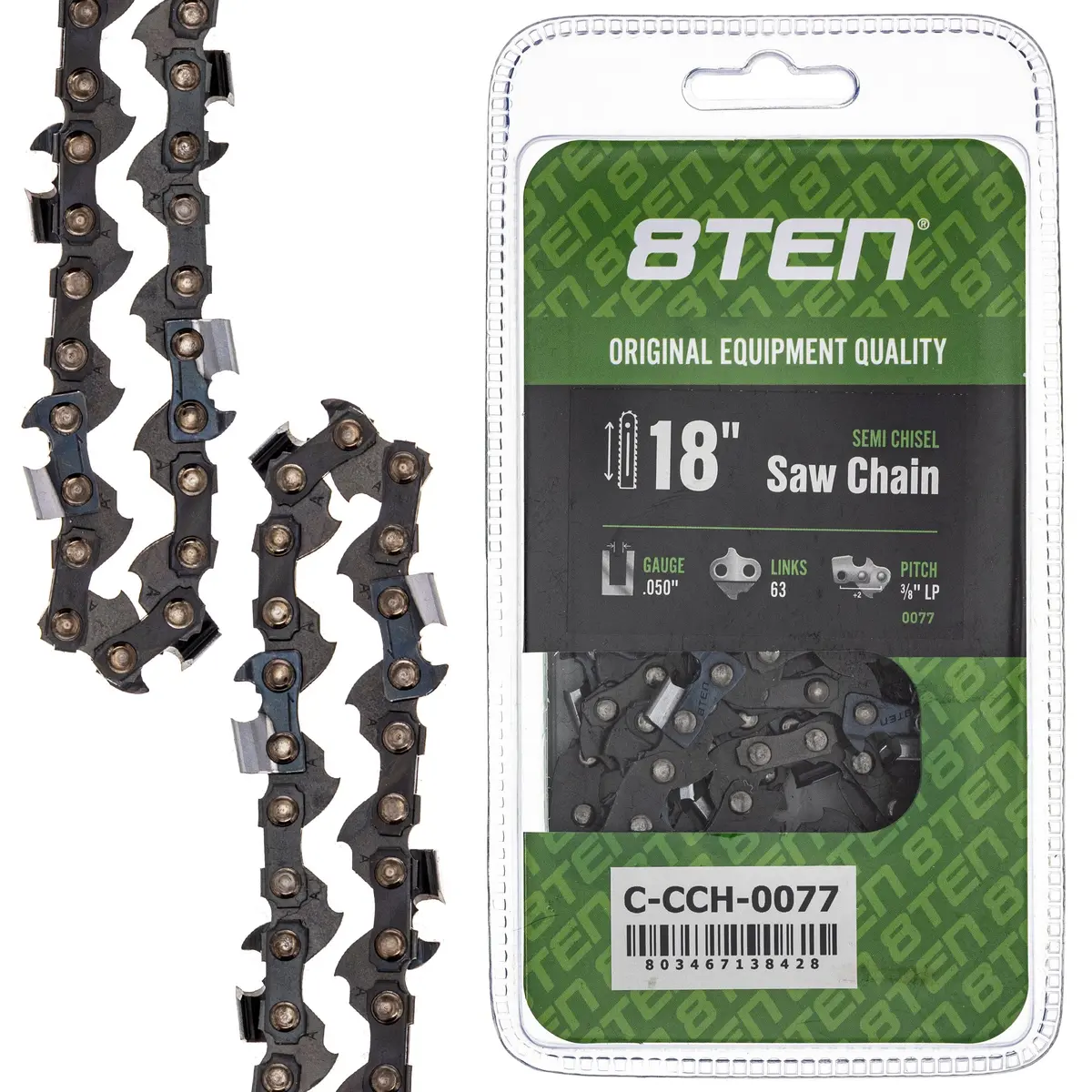 Chainsaw Chain 18 Inch .050 3/8 Lp 63Dl For Stihl S63 H3763 63Pm363e 2