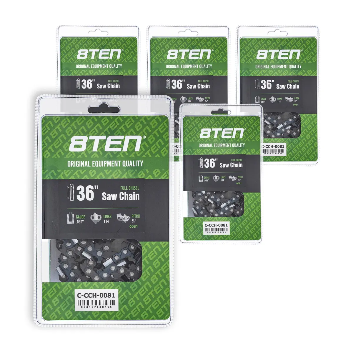 Chainsaw Chain 36 Inch .050 3/8 114Dl For Stihl 72Lgx114g 72Exj114g 72Exl114g 72Lpx114g 72Jpx114g | 5-Pack 1