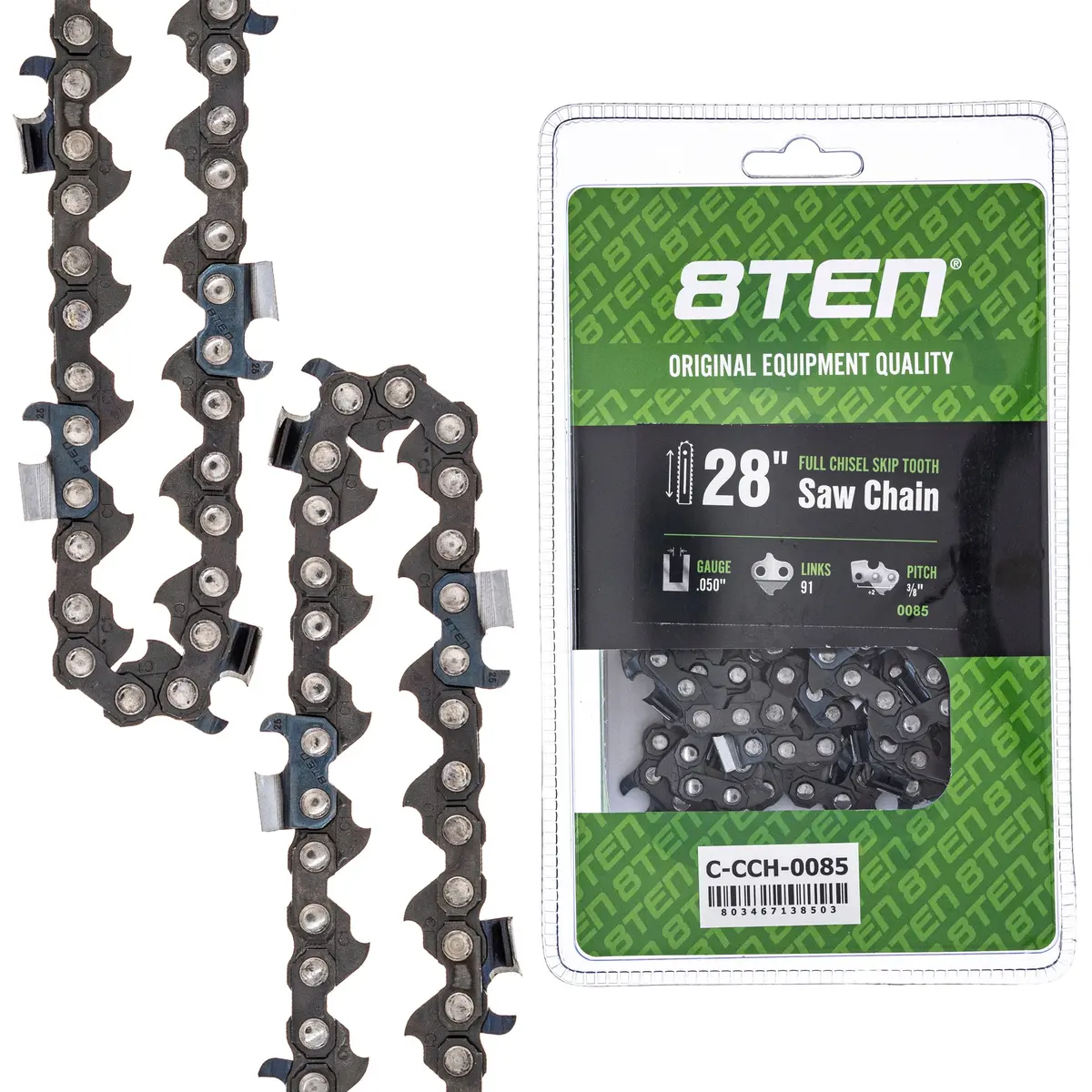 Chainsaw Chain 28 Inch .050 3/8 91Dl For Stihl 72Exj091g 72Exl091g 33Rs91e H4791 1