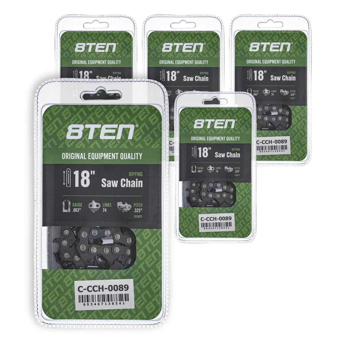 Chainsaw Chain 18 Inch .063 .325 74Dl For Stihl Solo Homelite 22Bpx074g 22Lpx074g 591104274 | 5-Pack 1