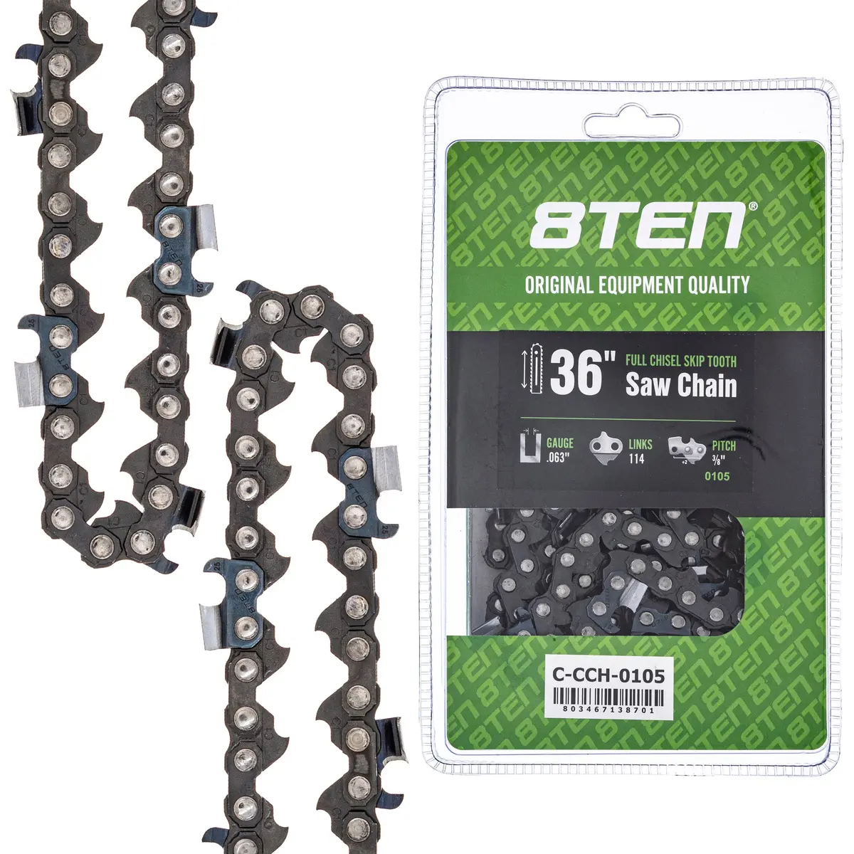 Chainsaw Chain 36 Inch .063 3/8 114Dl For Stihl Solo Homelite 75Rd114g 75Exj114g H50s114 75Exj114 2