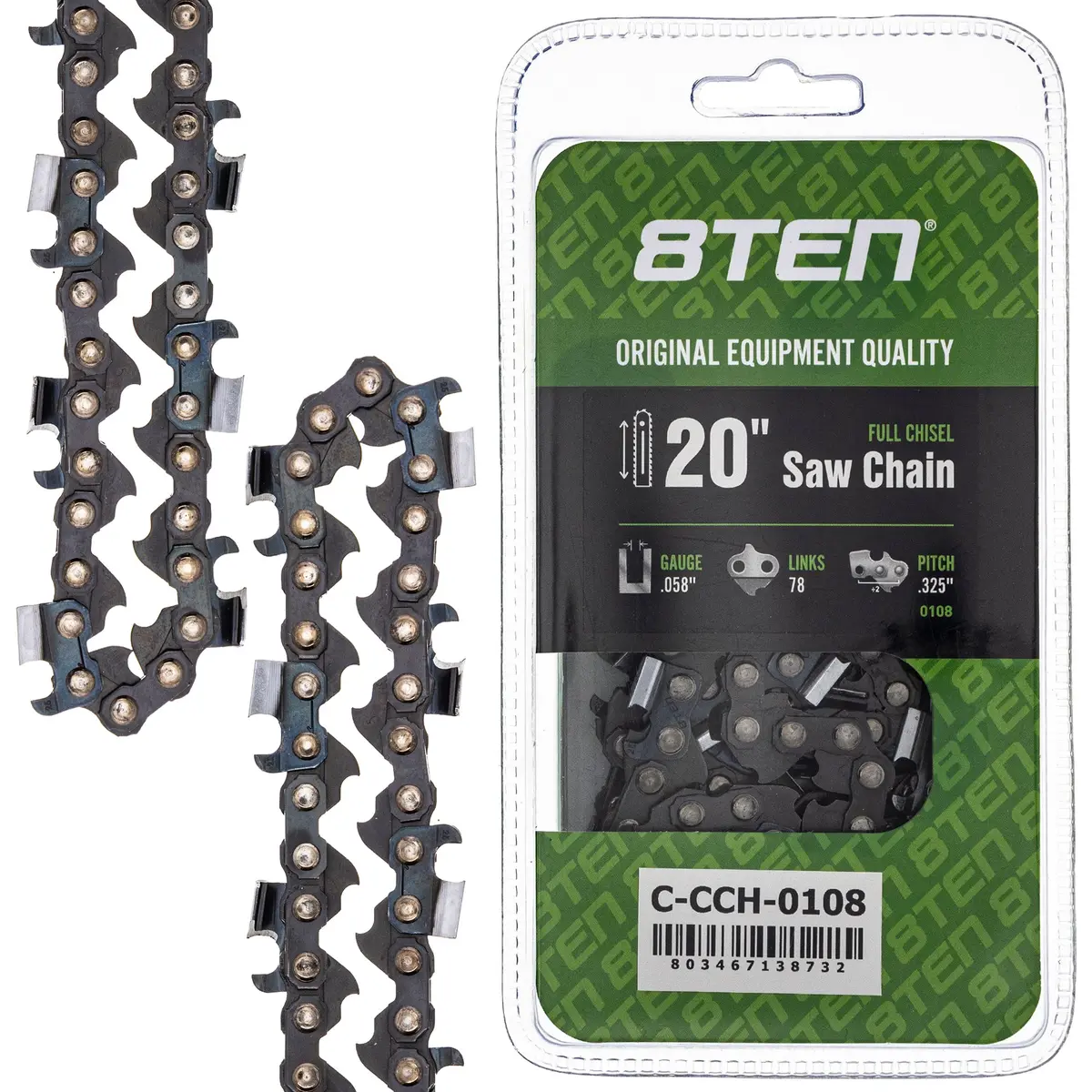 Chainsaw Chain 20 Inch .058 .325 78Dl For Dolmar 21Lpx078g 501840778 591101278 591099078 21Lgx078g 1