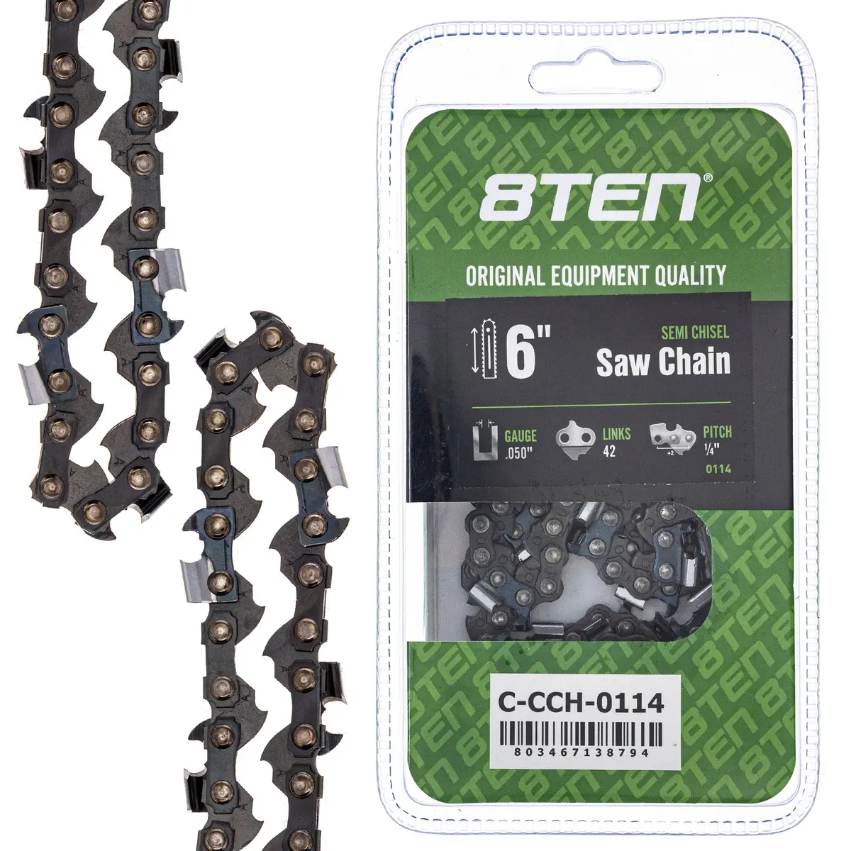Chainsaw Chain 6 Inch .050 1/4 42Dl For A42 H0042 13Rms42 1