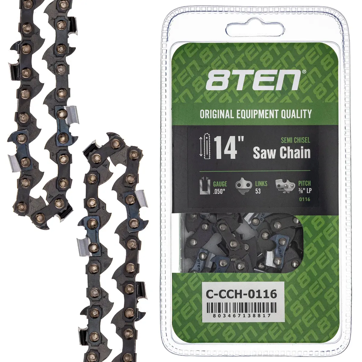 Chainsaw Chain 14 Inch .050 3/8 Lp 53Dl For Efco S53 H3753 63Pm353e 1