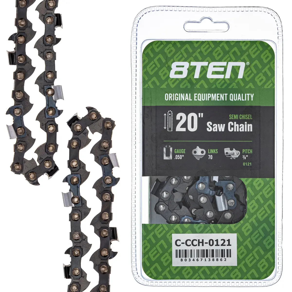 Chainsaw Chain 20 Inch .050 3/8 70Dl For Echo 72Lpx070g 72Lgx070g 72Lpx70cq 72Exl070g 33Rs70e 1