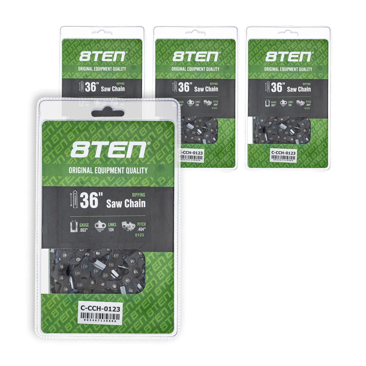 Chainsaw Chain 36 Inch .063 .404 104Dl For Stihl 46Rs104 46Rm104 36680050104 27X104g | 4-Pack 1