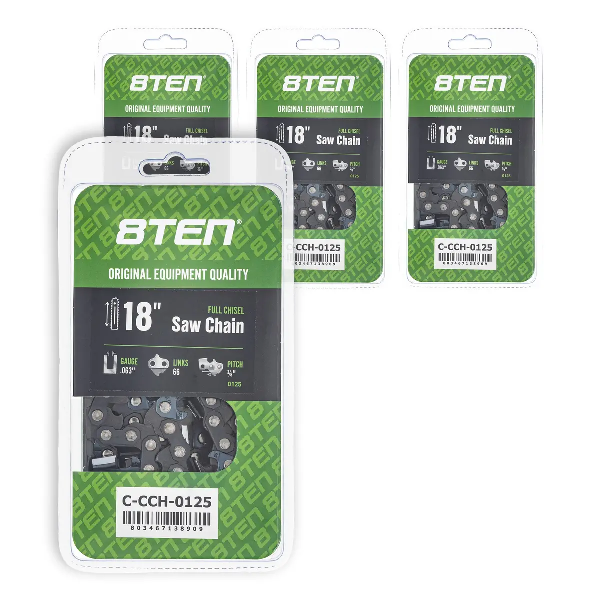 Chainsaw Chain 18 Inch .063 3/8 66Dl For Stihl Solo Homelite | 4-Pack 1