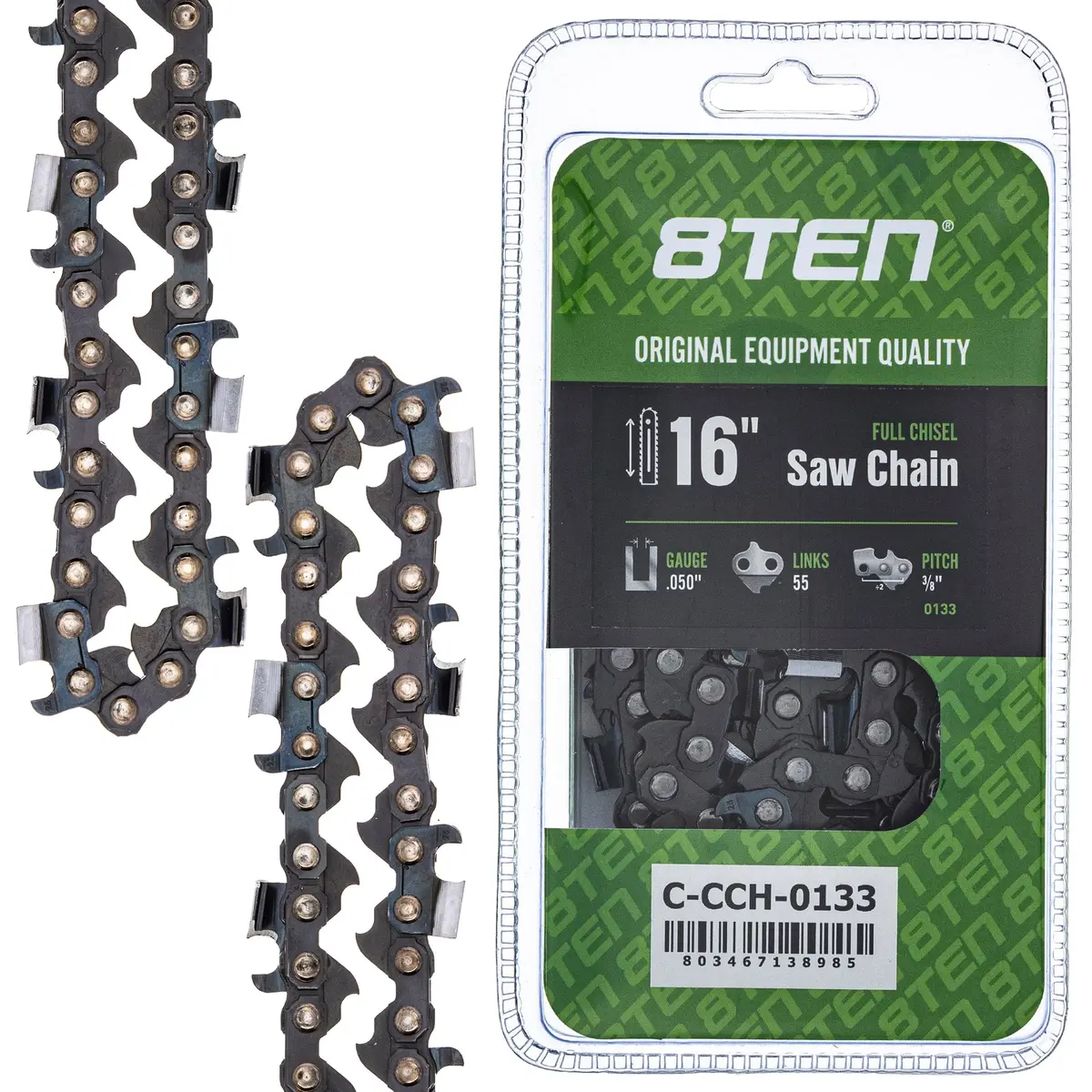 Chainsaw Chain 16 Inch .050 3/8 55Dl For Stihl Homelite 91Vxl055g 91Pxl055g 91Px055g 501847055 1