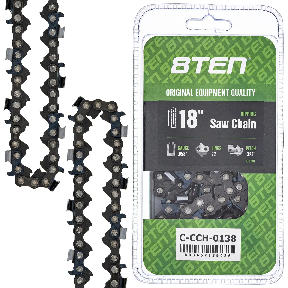 Chainsaw Chain 18 Inch .058 .325 72Dl For Solo Homelite 21Lpx072g 25Rs372e 501840472 591099072 1