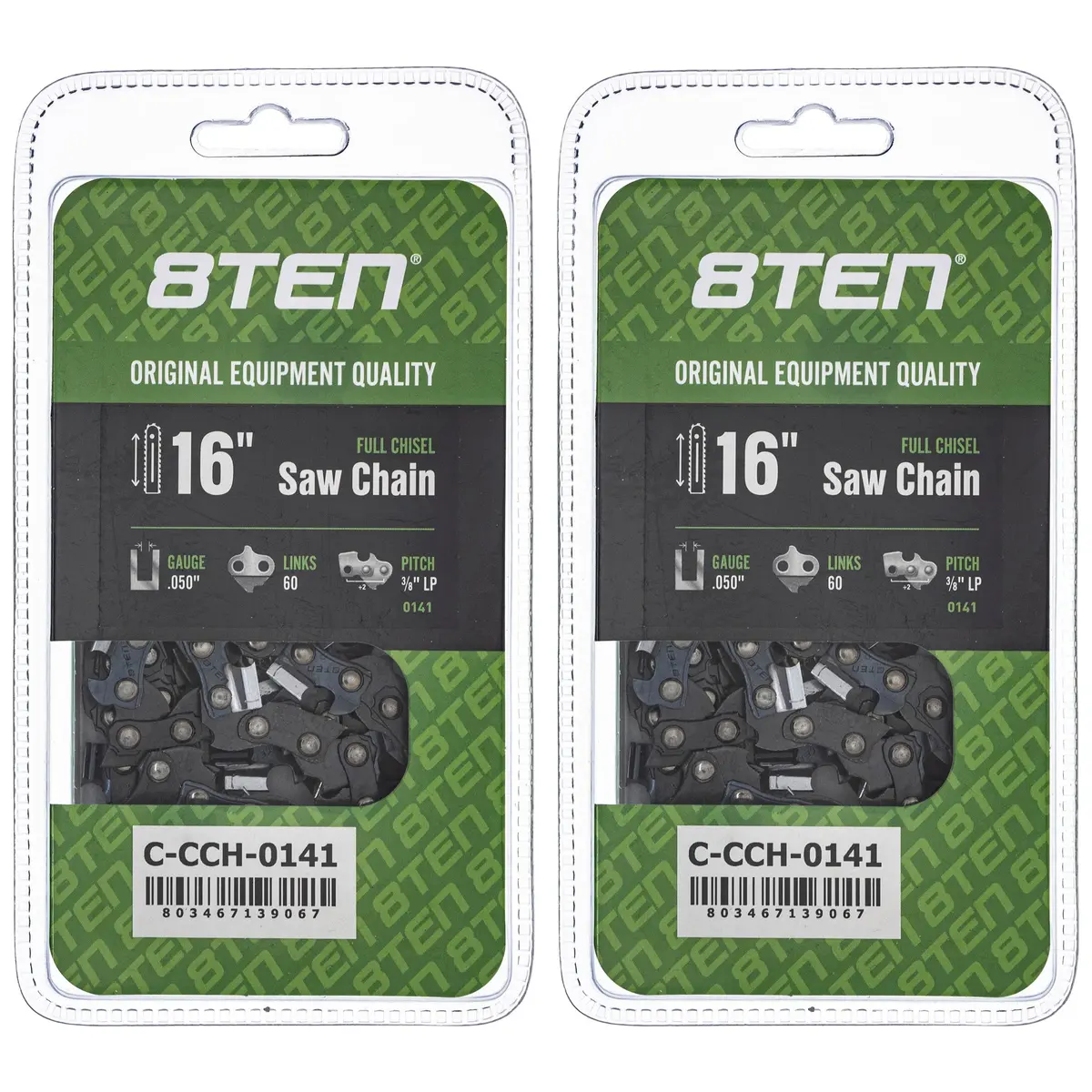 Chainsaw Chain 16 Inch .050 3/8 Lp 60Dl For S60 63Pm350e 576936560 501842160 36360050060 | 2-Pack 1