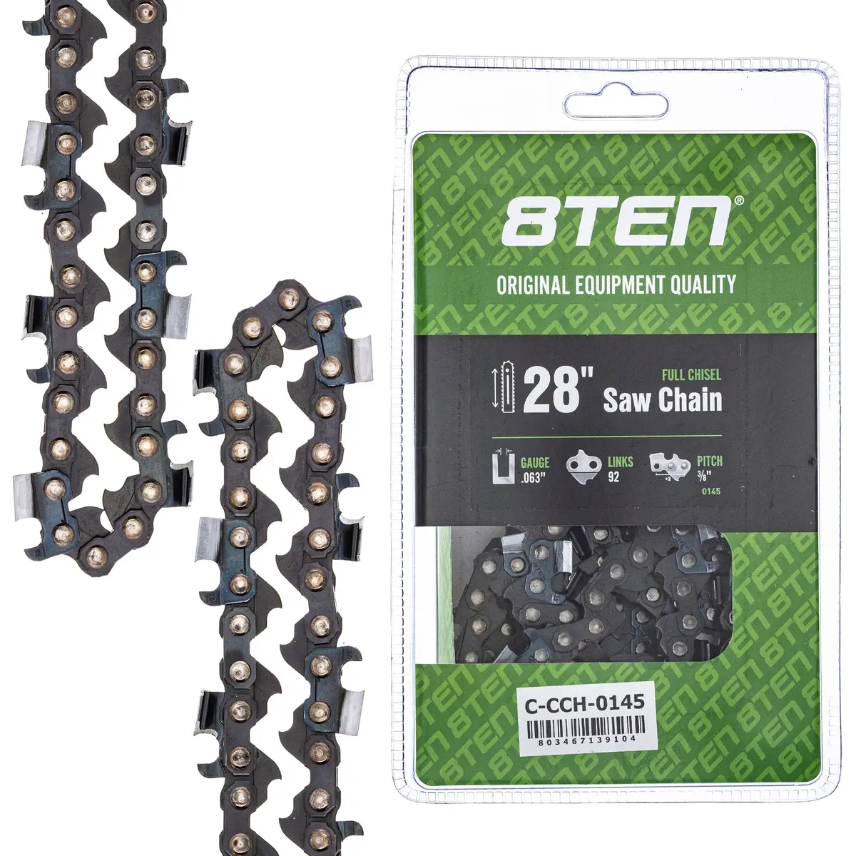 Chainsaw Chain 28 Inch .063 3/8 92Dl For Stihl 72Exl092g 73Exl092g 72Lpx092g H5092 36Rs92 1
