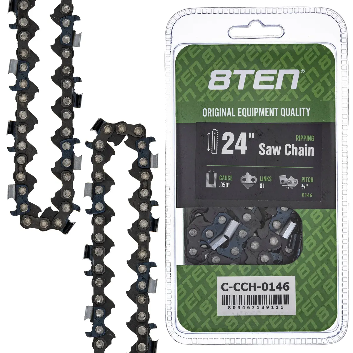 Chainsaw Chain 24 Inch .050 3/8 81Dl For Echo 72Lpx081g 72Lgx081g 72Lpx81cq 72Exl081g 72Exj081g 1
