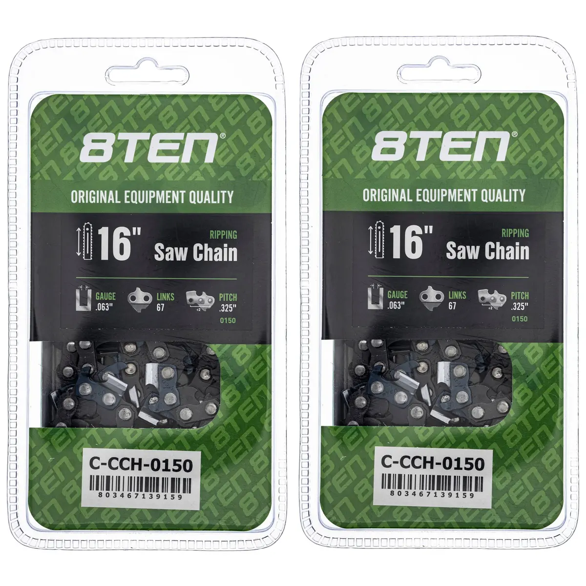 Chainsaw Chain 16 Inch .063 .325 67Dl For Stihl Solo Homelite 22Lpx067g 22Bpx067g 22Lgx067g | 2-Pack 1