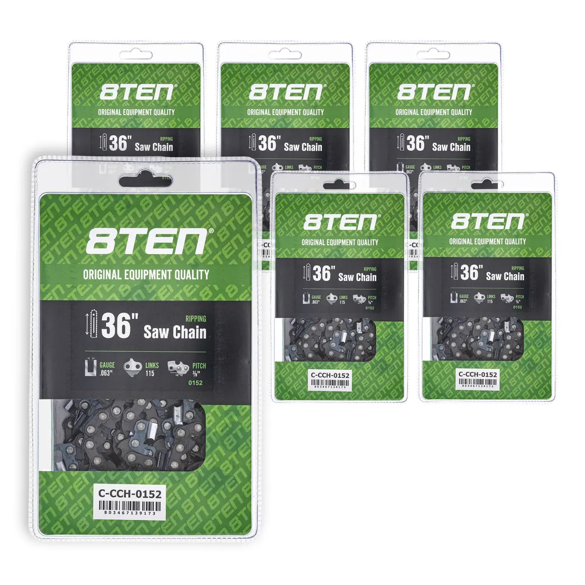 Chainsaw Chain 36 Inch .063 3/8 115Dl For Dolmar 75Exj115g 75Exl115g H50s115 36Rsf115 36730050115 | 6-Pack 1