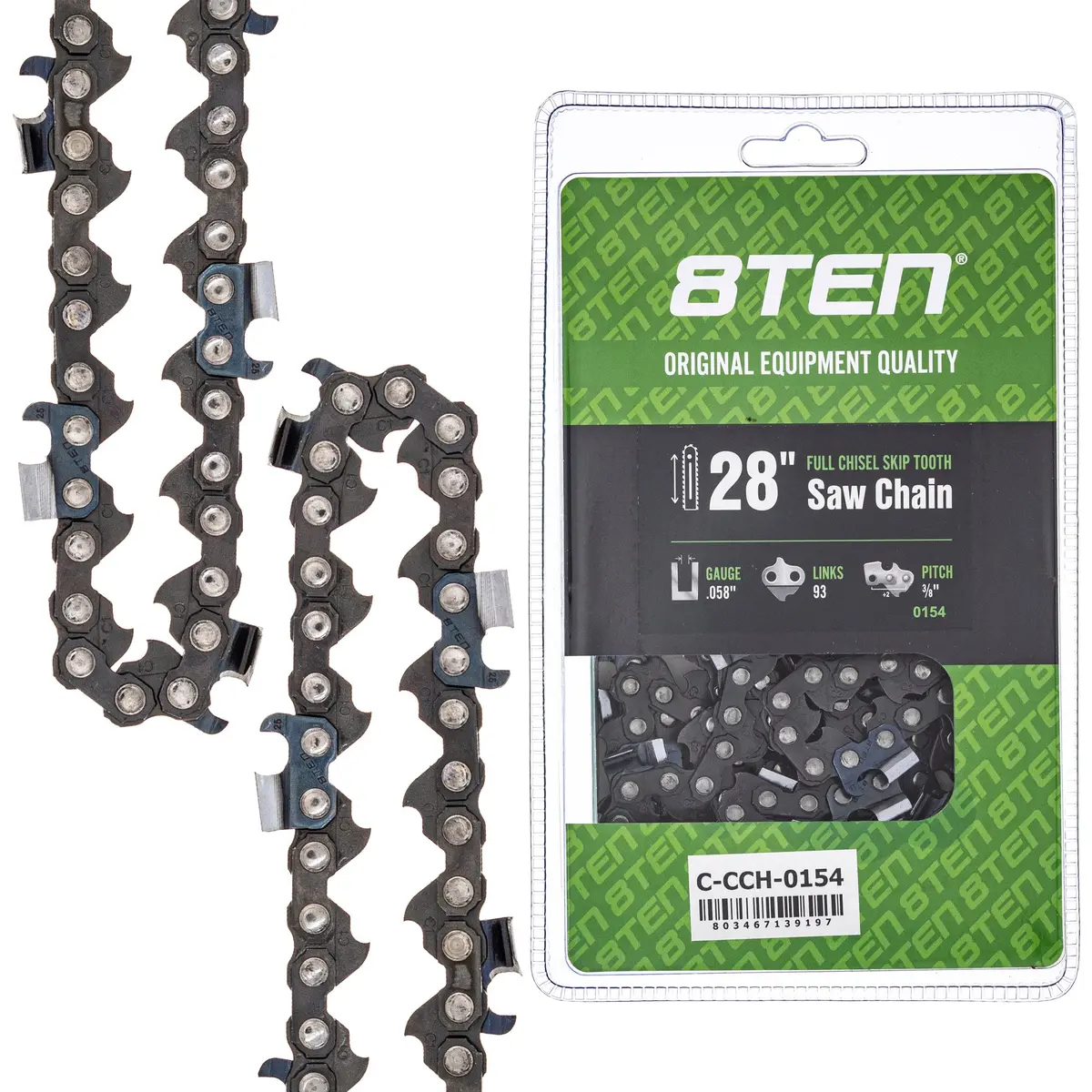 Chainsaw Chain 28 Inch .0583/8 93Dl For Solo 581626993 73Exl093g 501842893 608100116 608100040 1