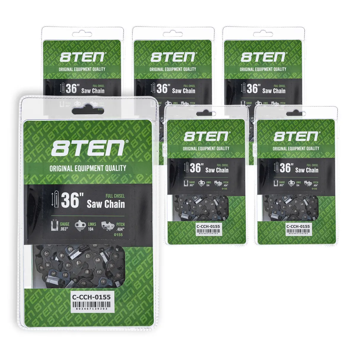 Chainsaw Chain 36 Inch .063 .404 104Dl For Stihl 46Rs104 46Rm104 36680050104 27X104g | 6-Pack 1