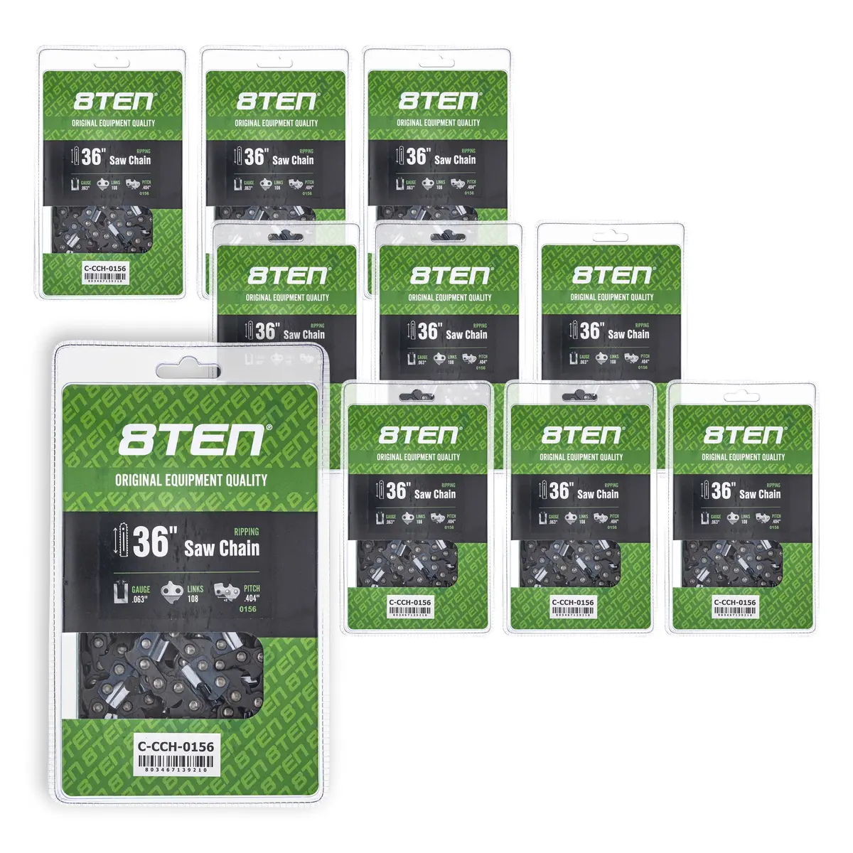 Chainsaw Chain 36 Inch .063 .404 108Dl For Stihl 46Rs108 68Lx108g 68Lx108 | 10-Pack 1