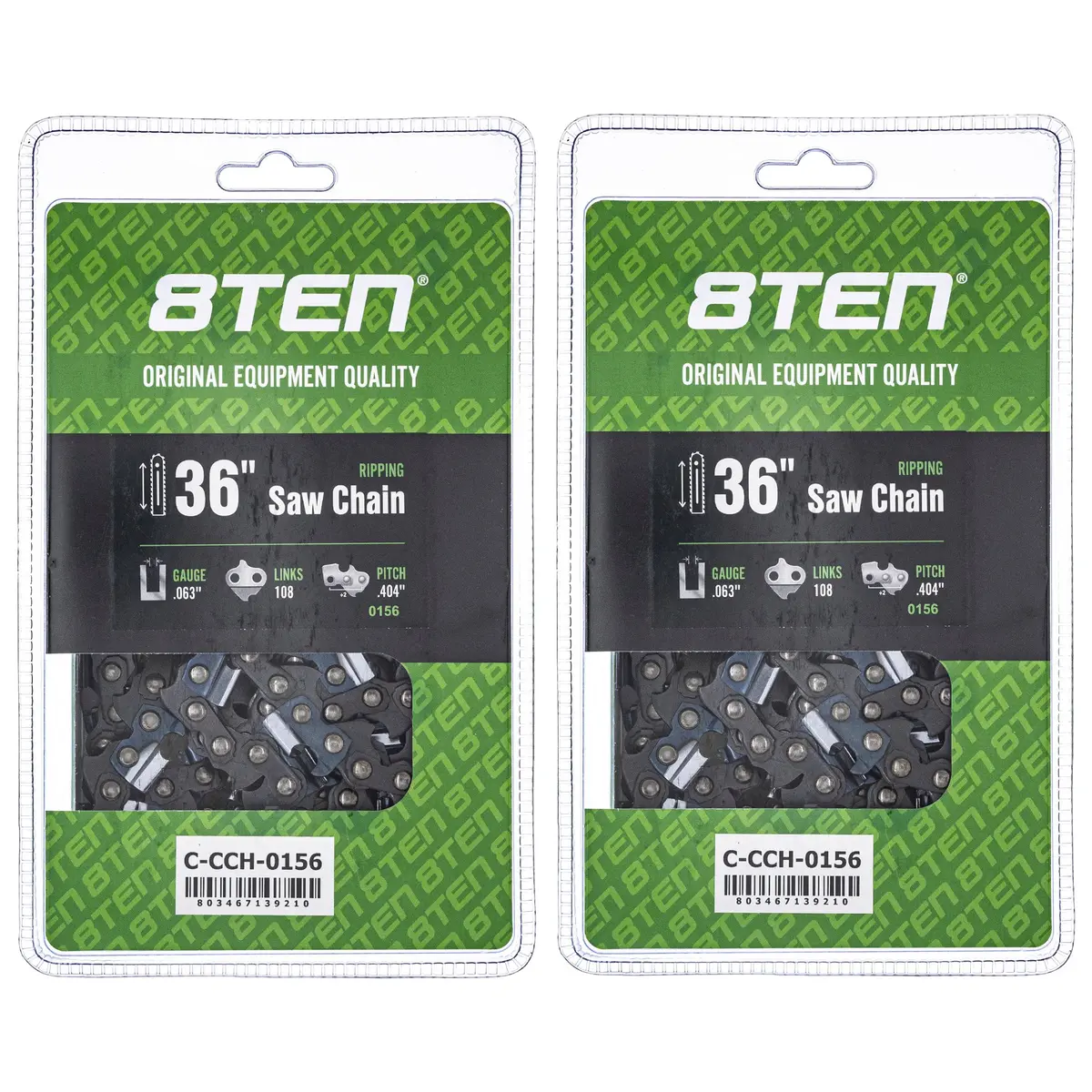 Chainsaw Chain 36 Inch .063 .404 108Dl For Stihl 46Rs108 68Lx108g 68Lx108 | 2-Pack 1