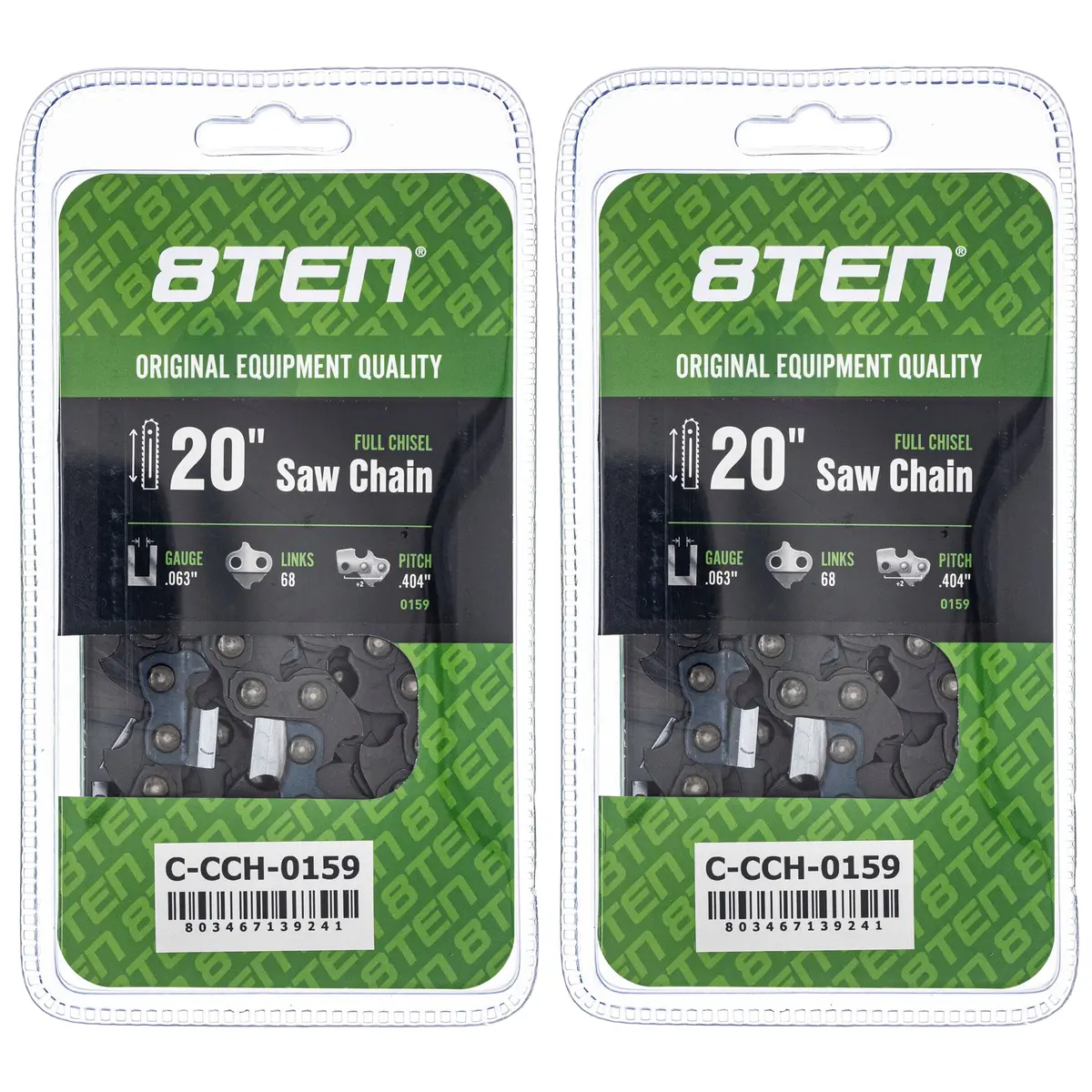 Chainsaw Chain 20 Inch .063 .404 68Dl For Stihl Solo Dolmar 39460050068 | 2-Pack 1