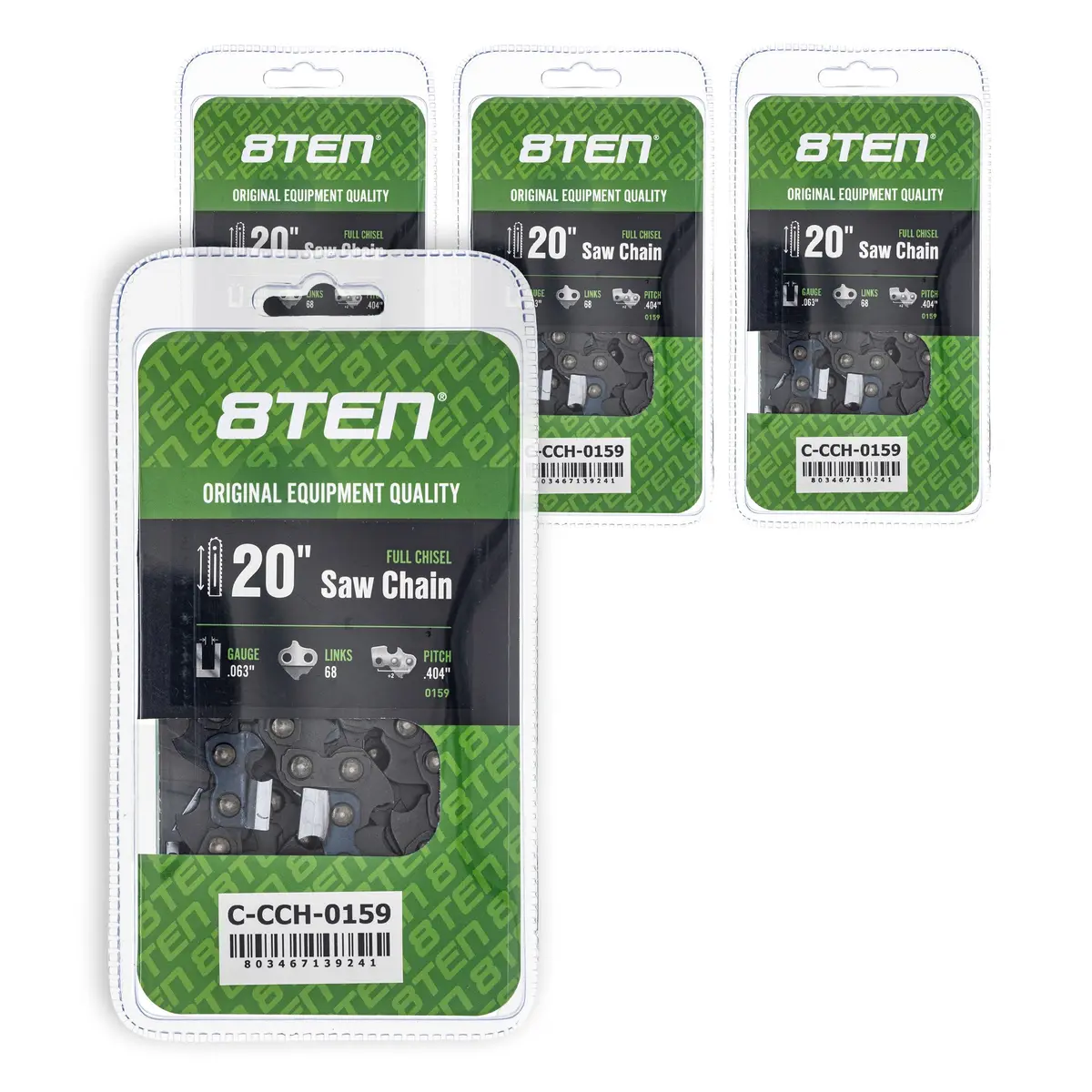 Chainsaw Chain 20 Inch .063 .404 68Dl For Stihl Solo Dolmar 39460050068 | 4-Pack 1
