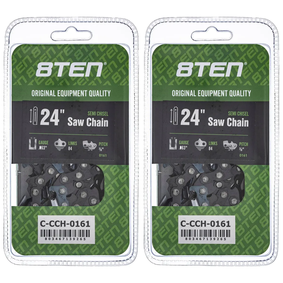 Chainsaw Chain 24 Inch .063 3/8 84Dl For Dolmar 75Exl084g H5084 36Rs84e 36210050084 | 2-Pack 1