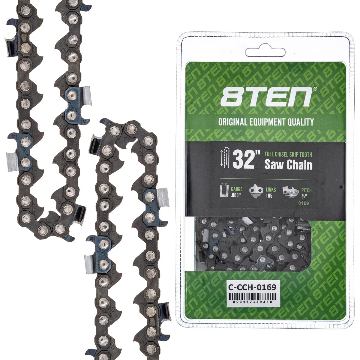 Chainsaw Chain 32 Inch .063 3/8 105Dl For Dolmar 75Exj105g 591164005 H83105 75Cj105g 501846805 1
