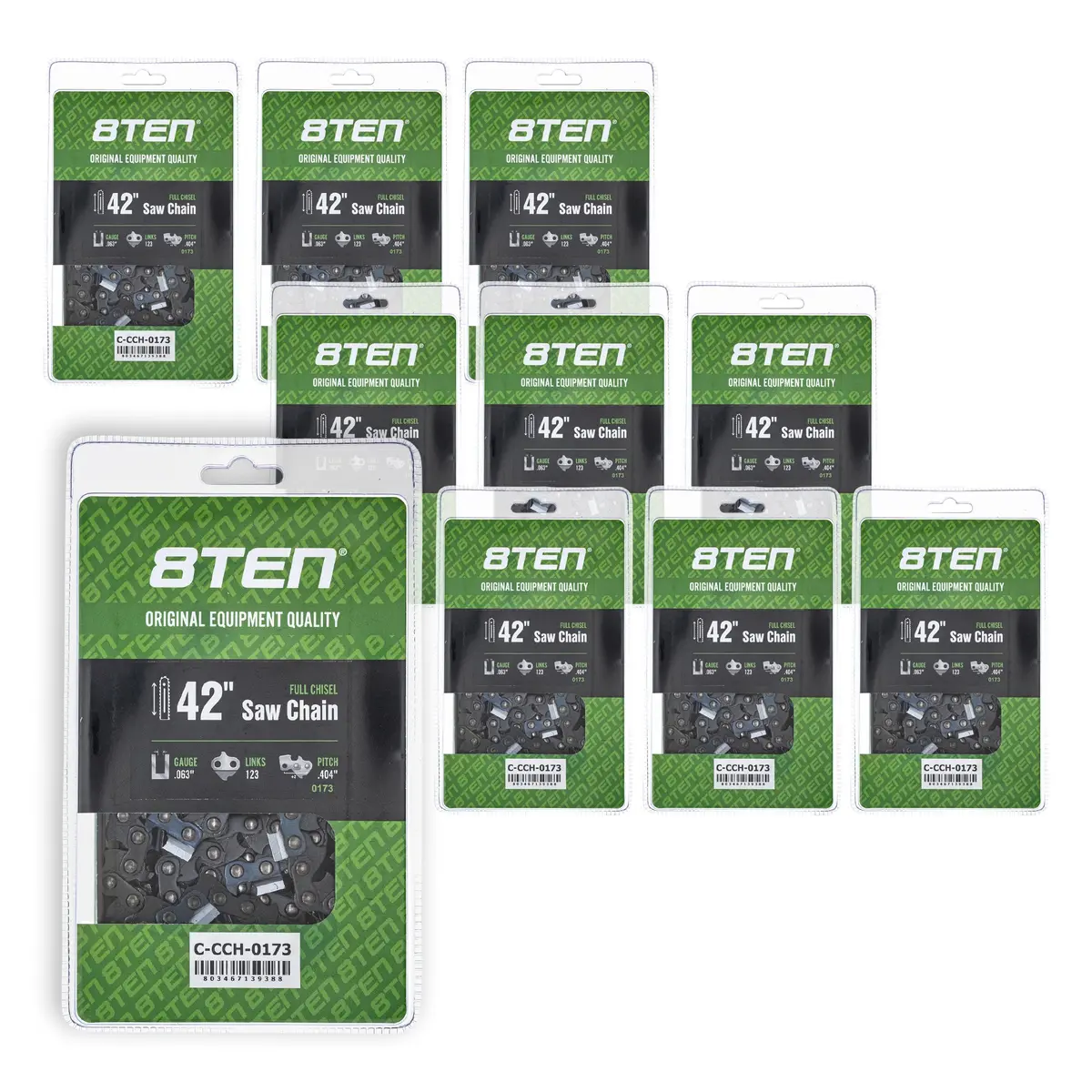 Chainsaw Chain 42 Inch .063 .404 123Dl For Stihl 46Rm123 | 10-Pack 1