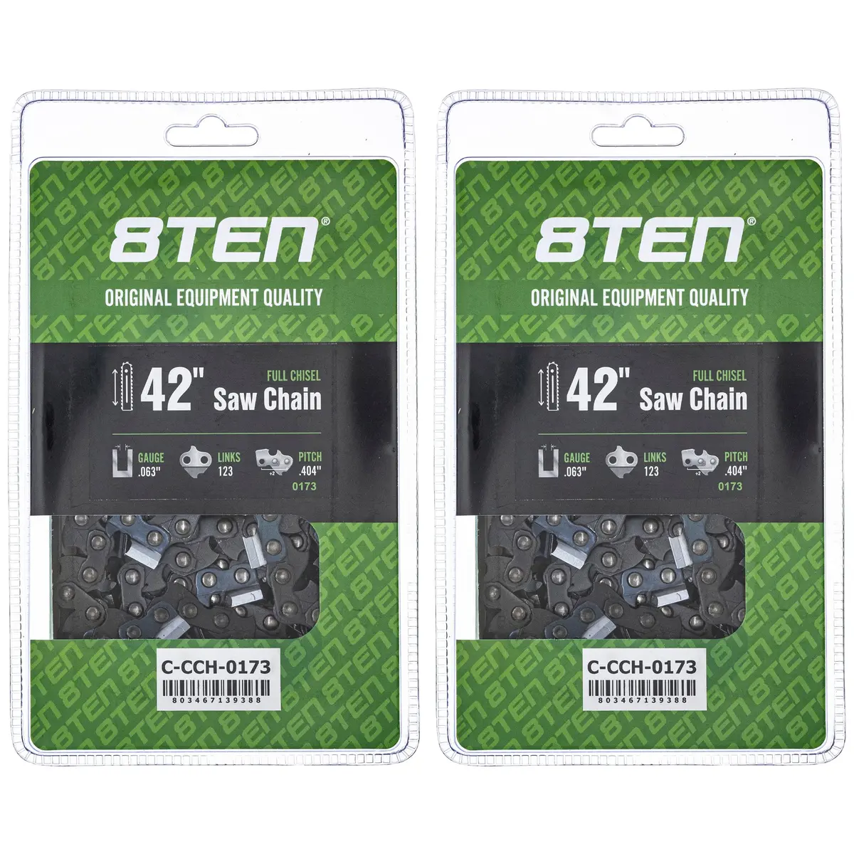 Chainsaw Chain 42 Inch .063 .404 123Dl For Stihl 46Rm123 | 2-Pack 1