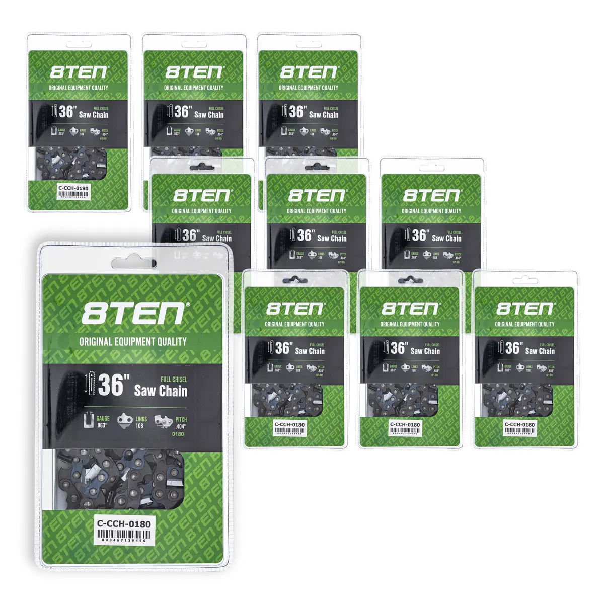 Chainsaw Chain 36 Inch .063 .404 108Dl For Stihl 46Rs108 68Lx108g 68Lx108 | 10-Pack 1