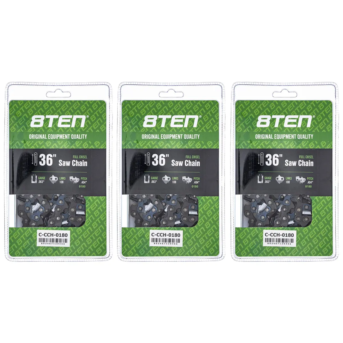 Chainsaw Chain 36 Inch .063 .404 108Dl For Stihl 46Rs108 68Lx108g 68Lx108 | 3-Pack 1