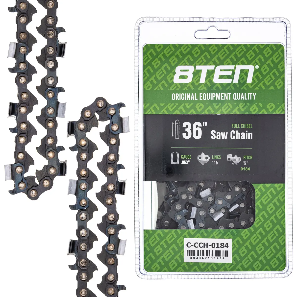 Chainsaw Chain 36 Inch .063 3/8 115Dl For Dolmar 75Exj115g 75Exl115g H50s115 36Rsf115 36730050115 1