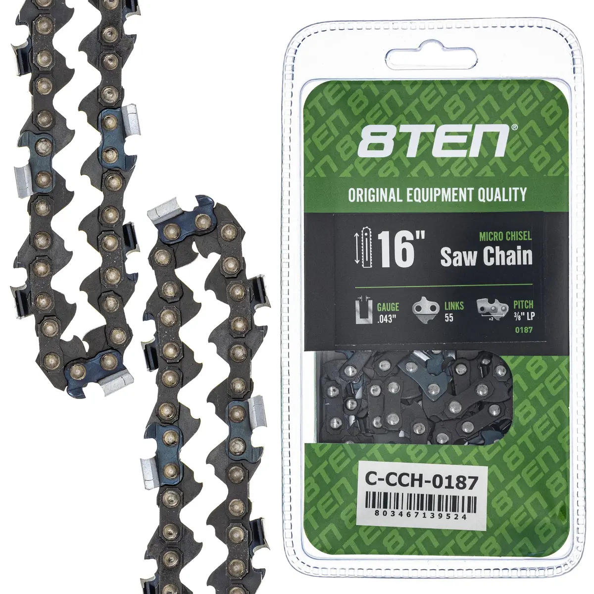 Chainsaw Chain 16 Inch .043 3/8 Lp 55Dl For Stihl Homelite 90Px055g 36100050055 61Pmm355e H3855 1