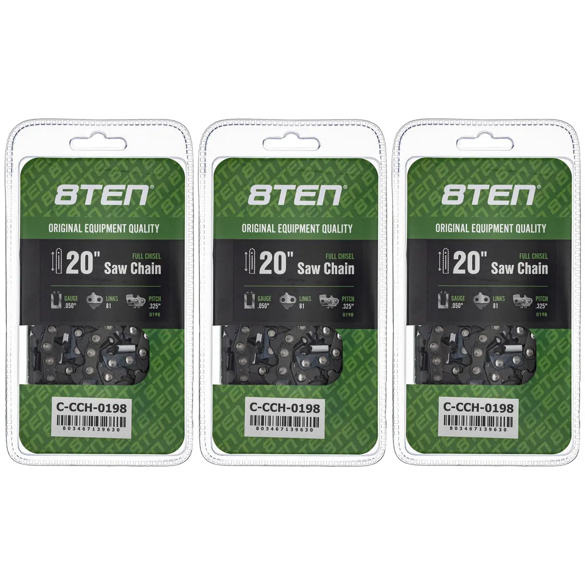 Chainsaw Chain 20 Inch .050 .325 81Dl For Stihl Solo Homelite 20Lpx081g 23Rs381e 20Lgx081g 23Rsc81 | 3-Pack 1