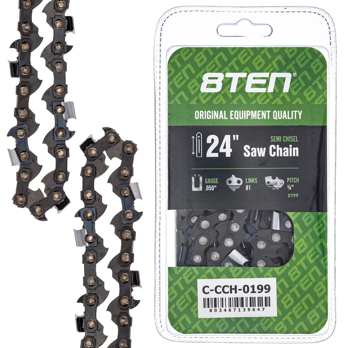Chainsaw Chain 24 Inch .050 3/8 81Dl For Echo 72Lpx081g 72Lgx081g 72Lpx81cq 72Exl081g 72Exj081g 1